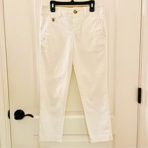 Beautiful white cropped pants